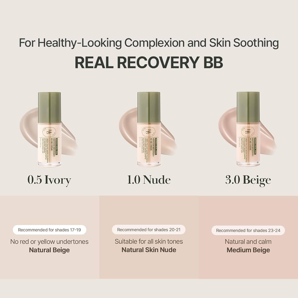 Heveblue - Derma Zinc Matcha MX BB Cream [1.0 Nude]