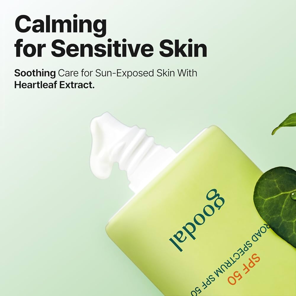 Goodal - Heartleaf Calming Moisture Sun Cream (50ml)
