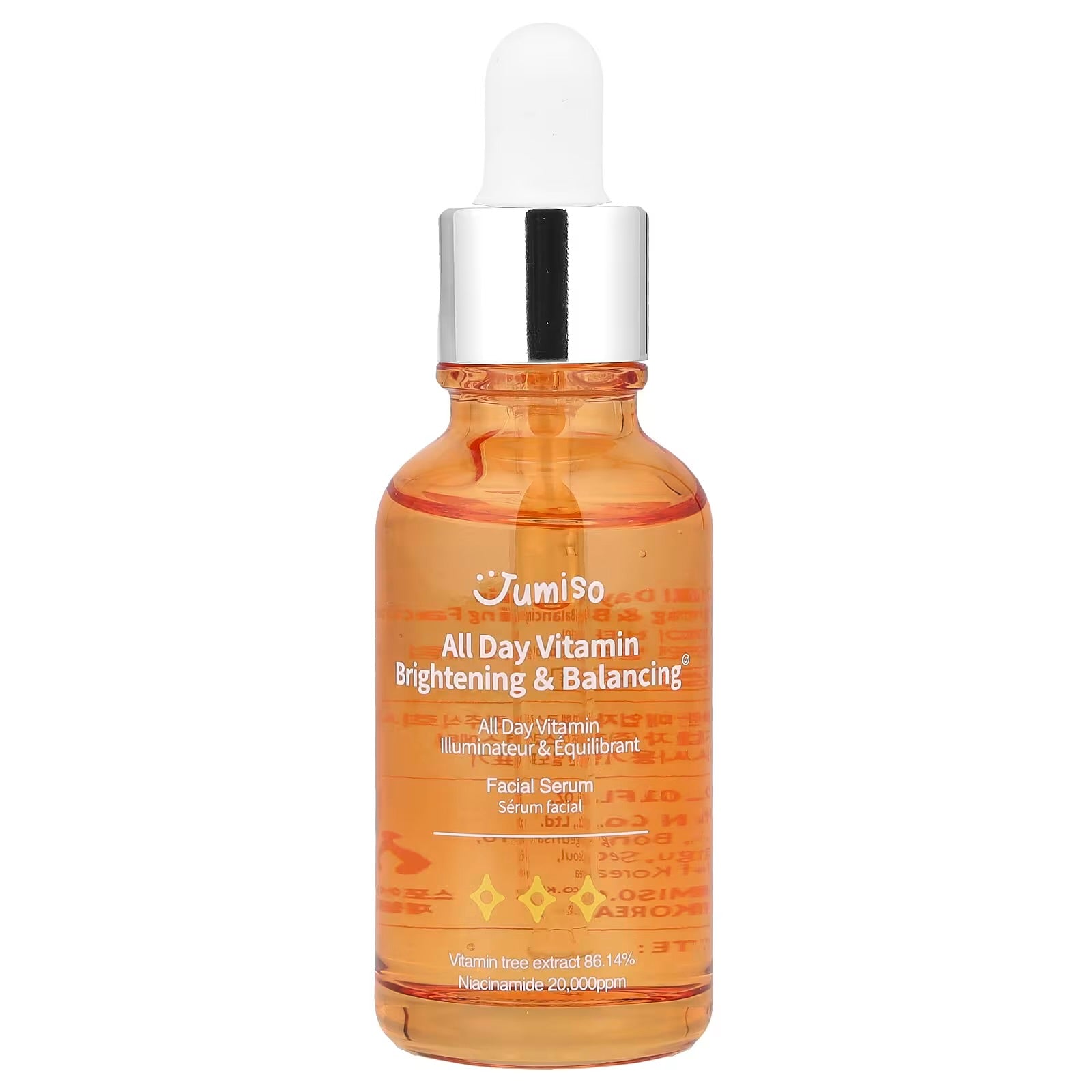 Jumiso - [Renew] All day Vitamin Brightening & Balancing Facial Serum (30ml)