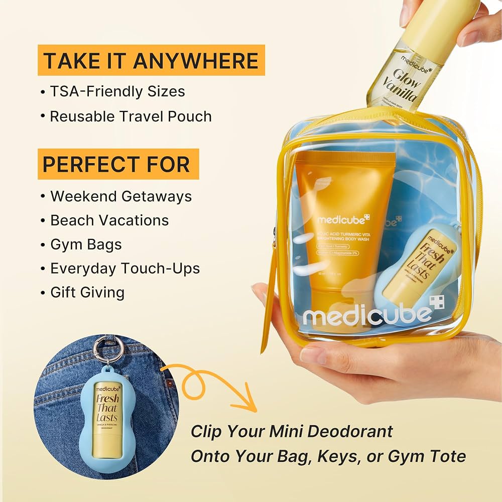 Medicube - Fresh Glow Travel Body Kit