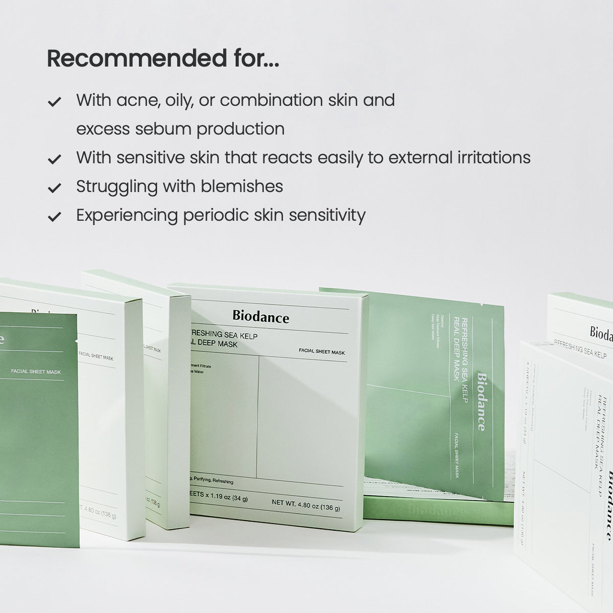 Biodance- Refreshing Sea Kelp Real Deep Mask [1ea]