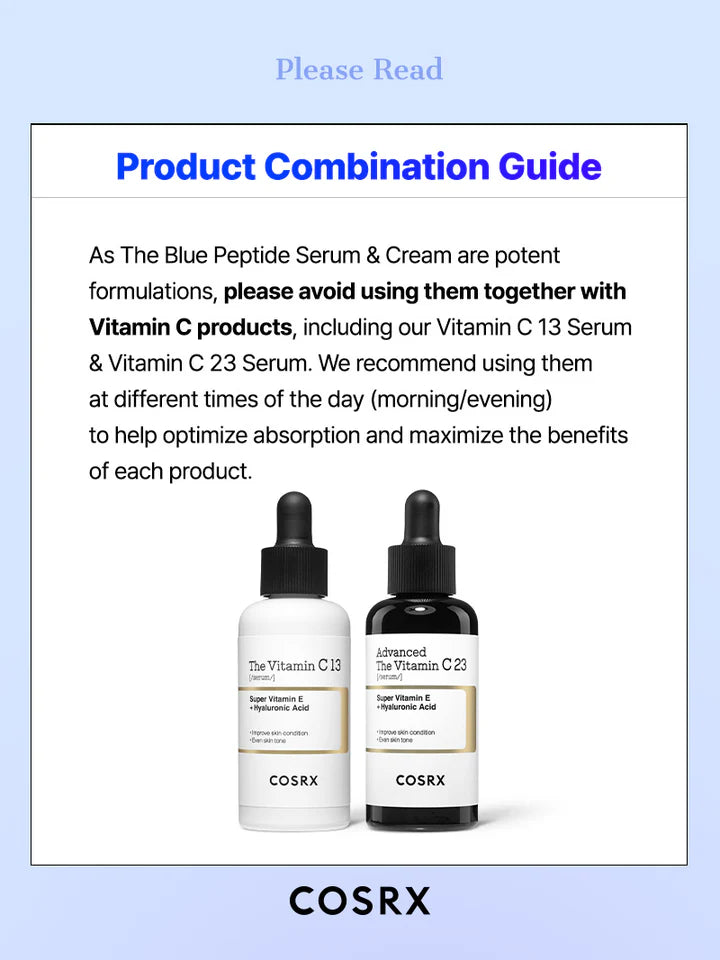 COSRX - The Blue Peptide Bakuchiol Plump Bounce Cream (50ml)