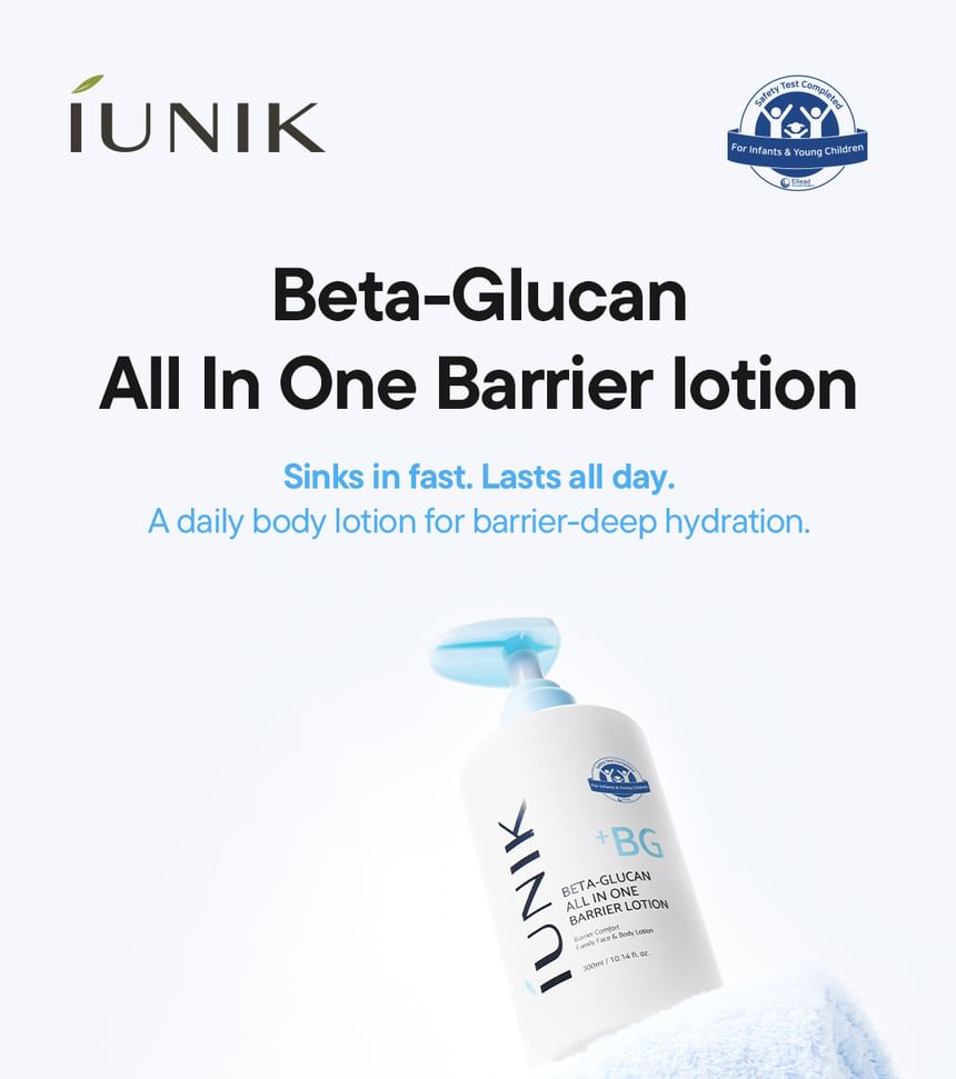 iUNIK - Beta-Glucan All In One Barrier Lotion [300ml]
