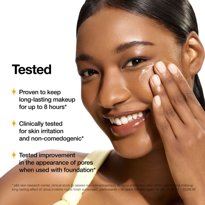 Anua - [KDH] Invisible Matte Finish Sunscreen (50ml)