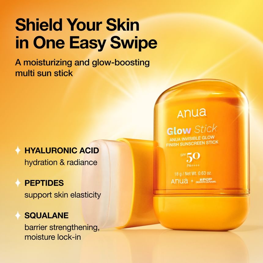 Anua - [KDH] Invisible Glow Finish Sunscreen Stick (18g)