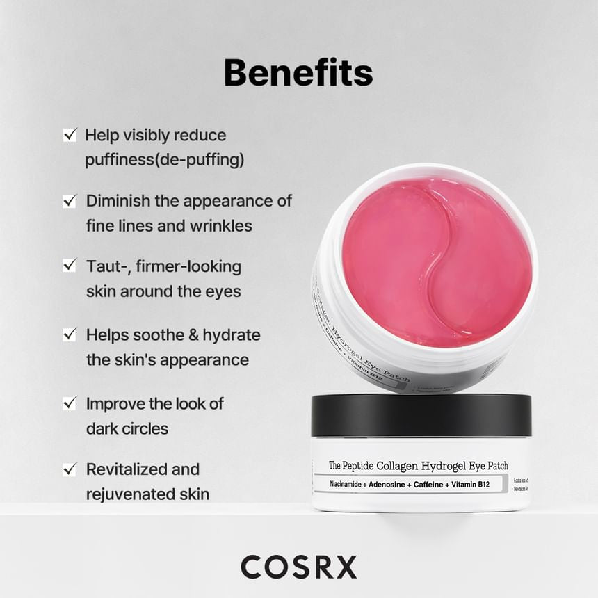 COSRX - The Peptide Collagen Hydrogel Eye Patch (60 Patches)