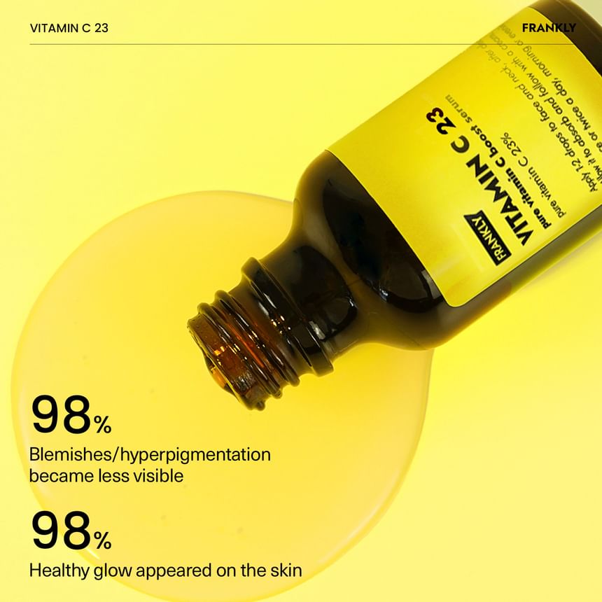 FRANKLY - Vitamin C 23 Pure Vitamin C Boost Serum [2025 Version - 15ml]