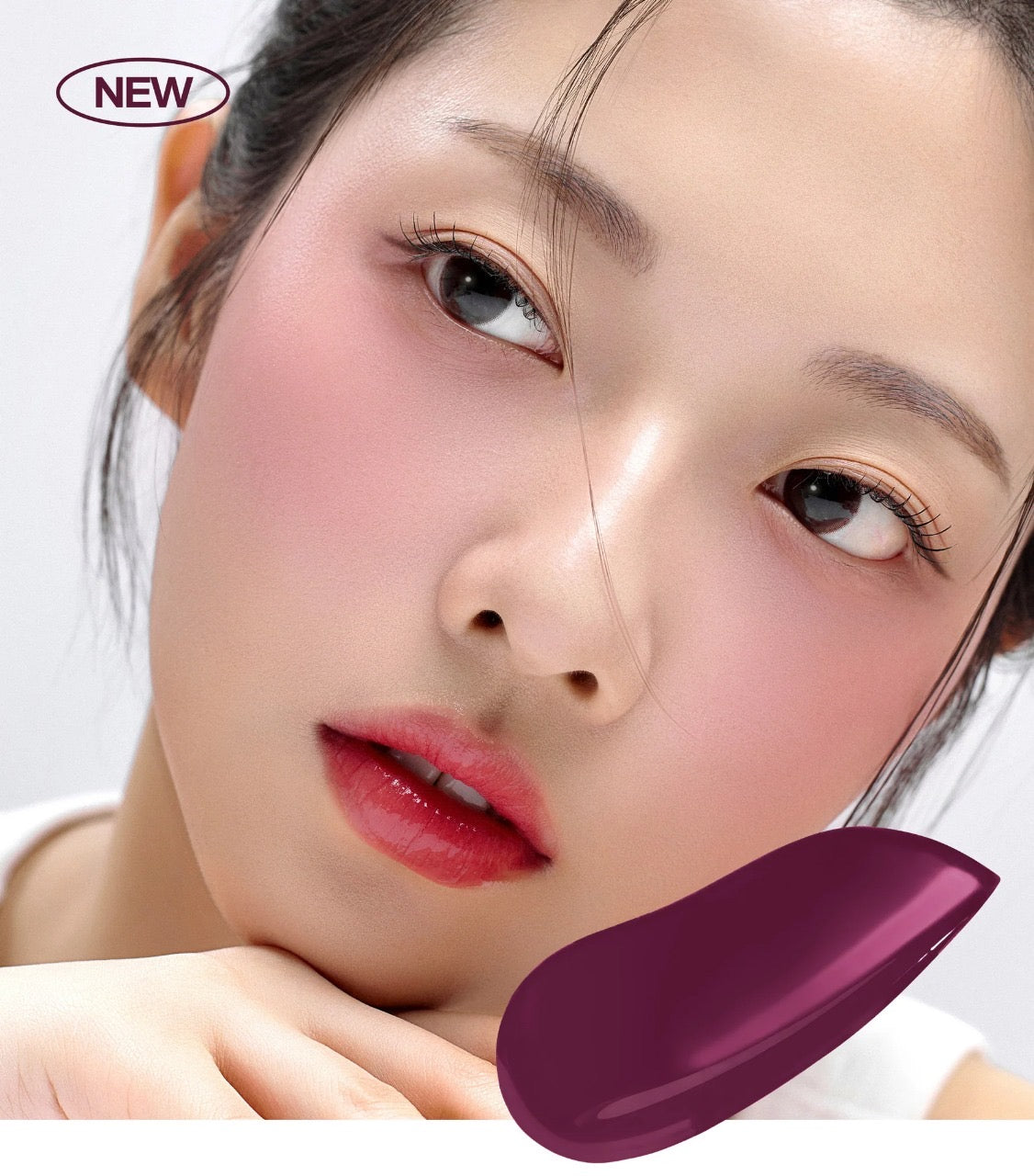 House of Hur - Moist Ampoule Blusher #08 Berry Purple [20ml]