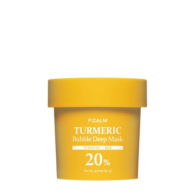 P.CALM - Turmeric Bubble Deep Mask [90g]