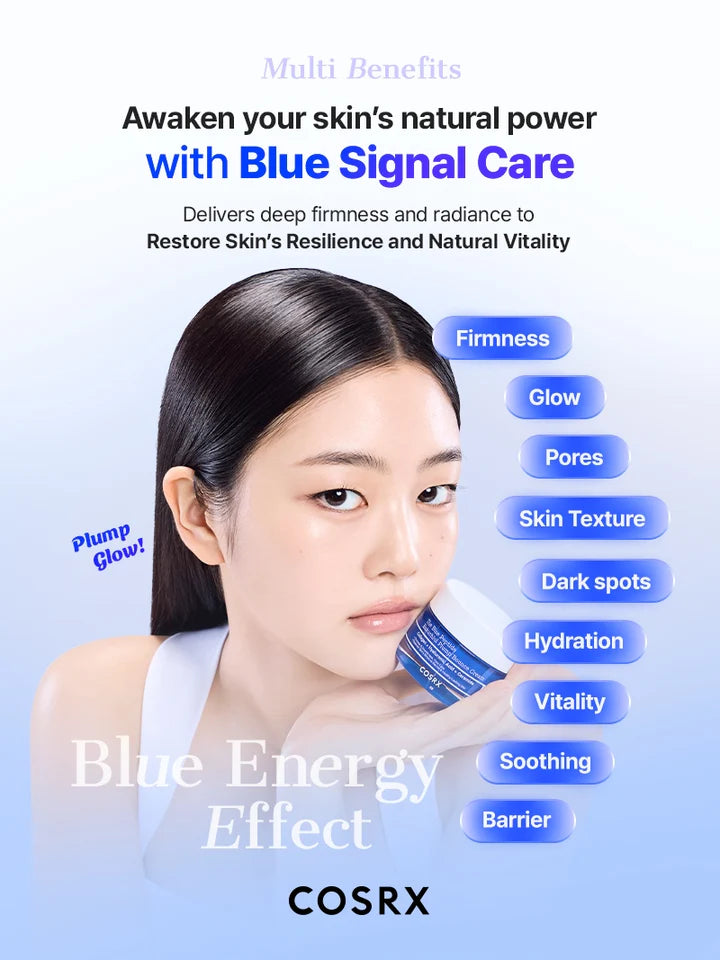 COSRX - The Blue Peptide Bakuchiol Plump Bounce Cream (50ml)