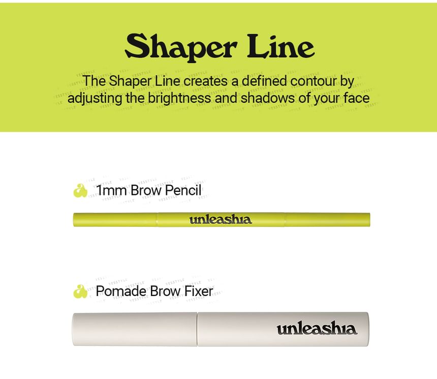 Unleashia - Shaper Defining Eyebrow Pencil - N°2 Kraft Brown
