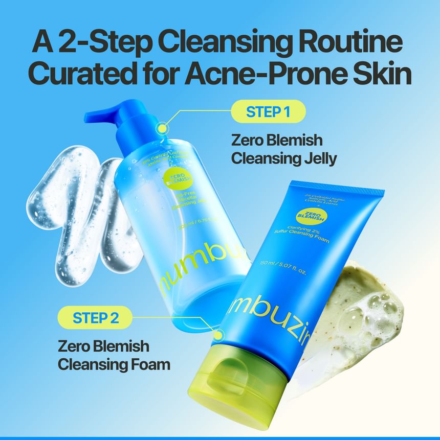 Numbuzin - No.0 Zero Blemish Oil-Free Micellar Cleansing Jelly [200ml]