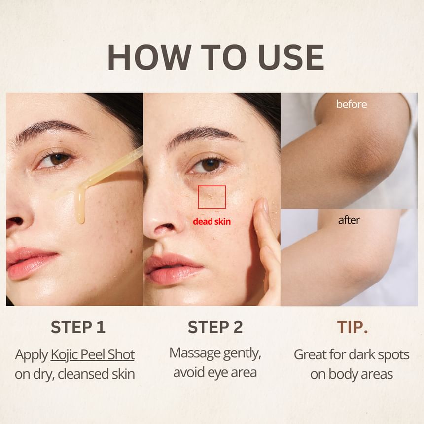 Sungboon Editor - Kojic Acid Niacinamide Brightening Rice Peel Shot [80ml]