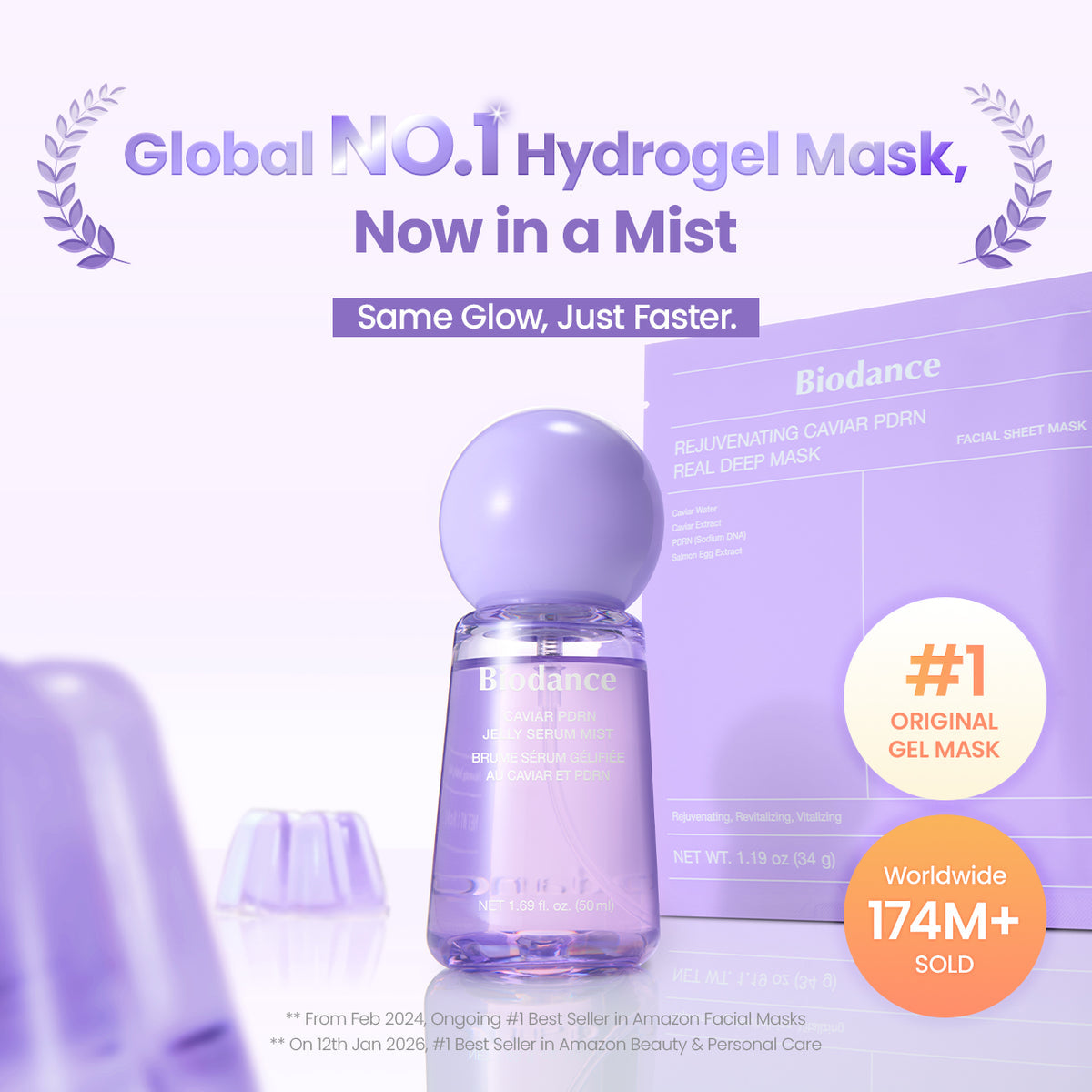 Biodance - Caviar PDRN Jelly Serum Mist [50ml]