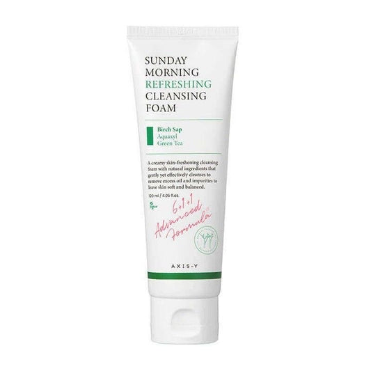 Axis-Y Sunday Morning Refreshing Cleansing Foam (120ml)