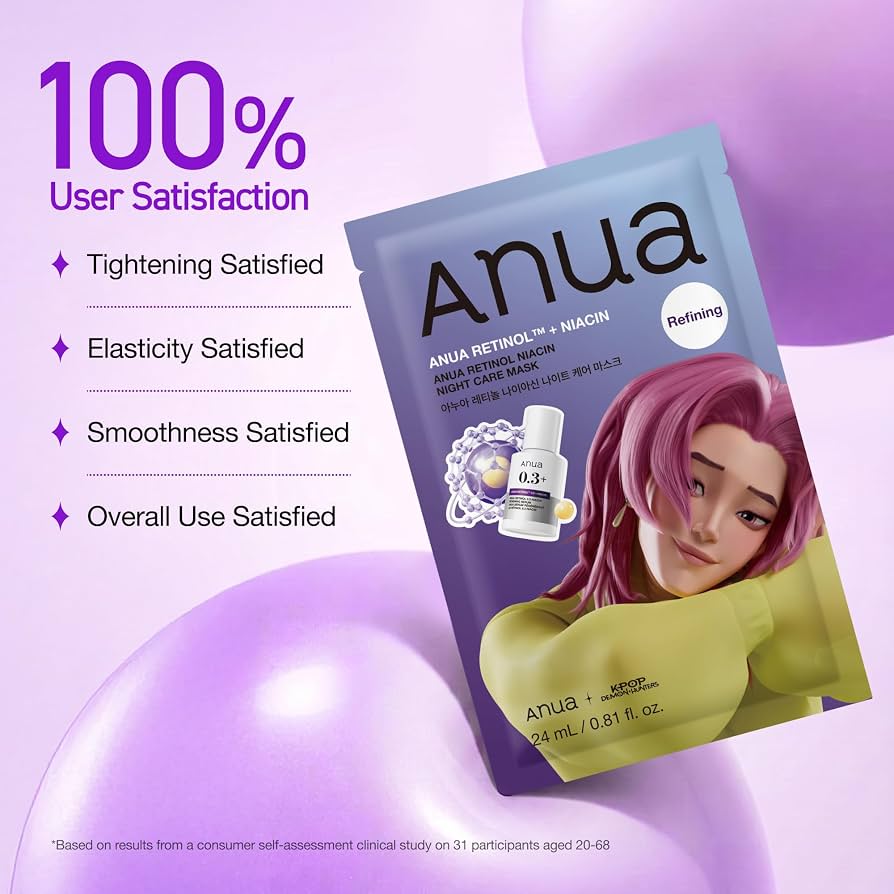 Anua - [KDH] Retinol Niacin Night Care Mask [1EA]