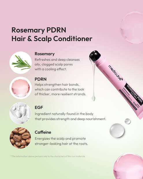 Medicube - Rosemary PDRN Hair Care Set: Shampoo, Conditioner & Serum