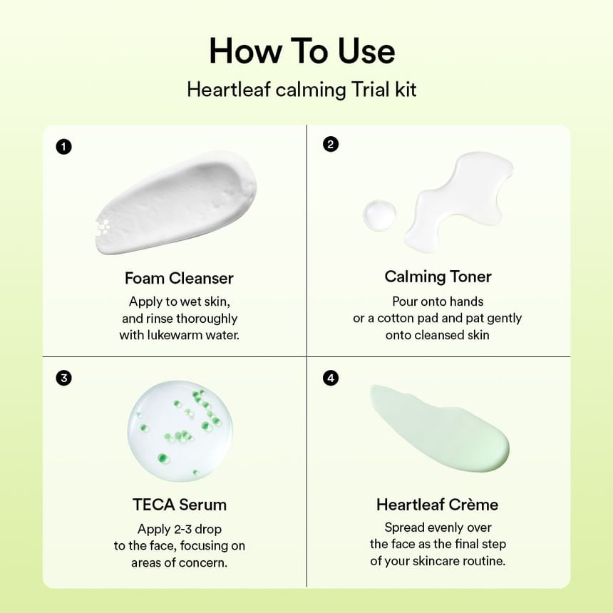 Abib - Heartleaf Calming Trial Kit [4 pcs]