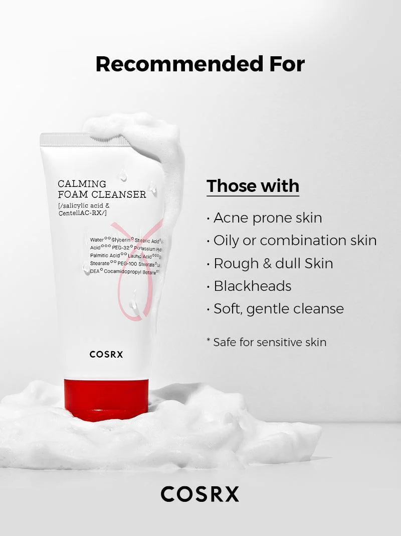 COSRX - AC Collection Calming Foam Cleanser (150ml)