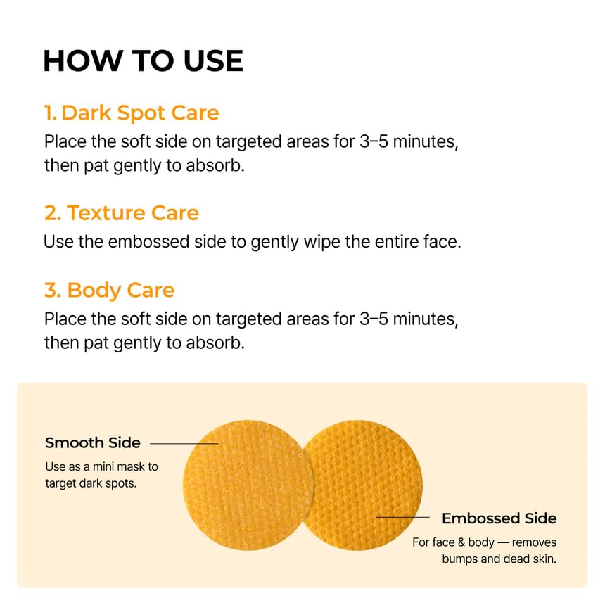 Dr.Melaxin - TX-Kojic Acid Turmeric Toner Pad [70 Pads]