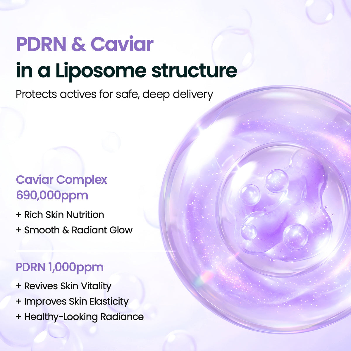 Biodance - Caviar PDRN Liposome Bubble Booster [95ml]
