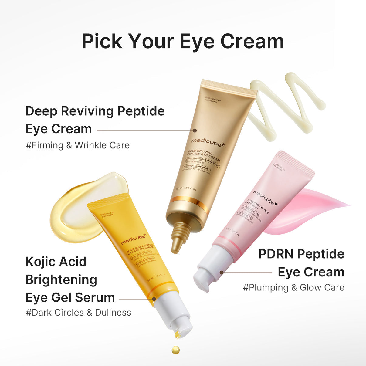 Medicube - Deep Lifting Peptide Eye Cream [30ml]