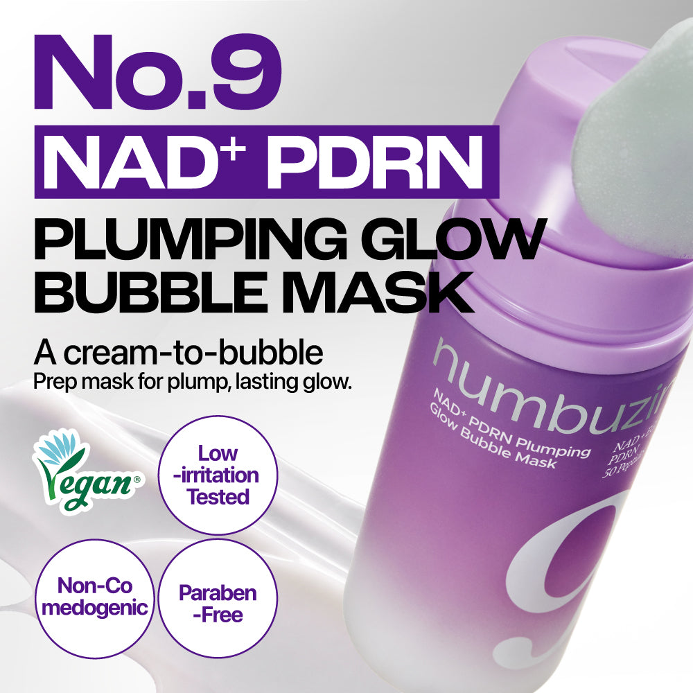 Numbuzin - No.9 NAD+ PDRN Plumping Skin Prep Bubble Mask [85ml]