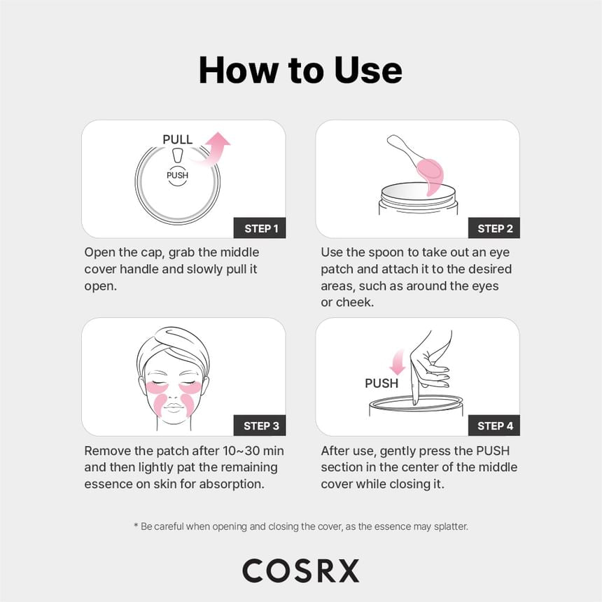 COSRX - The Peptide Collagen Hydrogel Eye Patch (60 Patches)