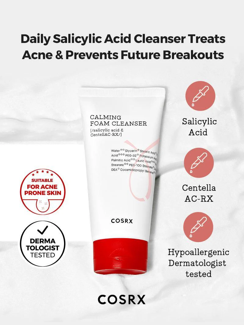 COSRX - AC Collection Calming Foam Cleanser (150ml)