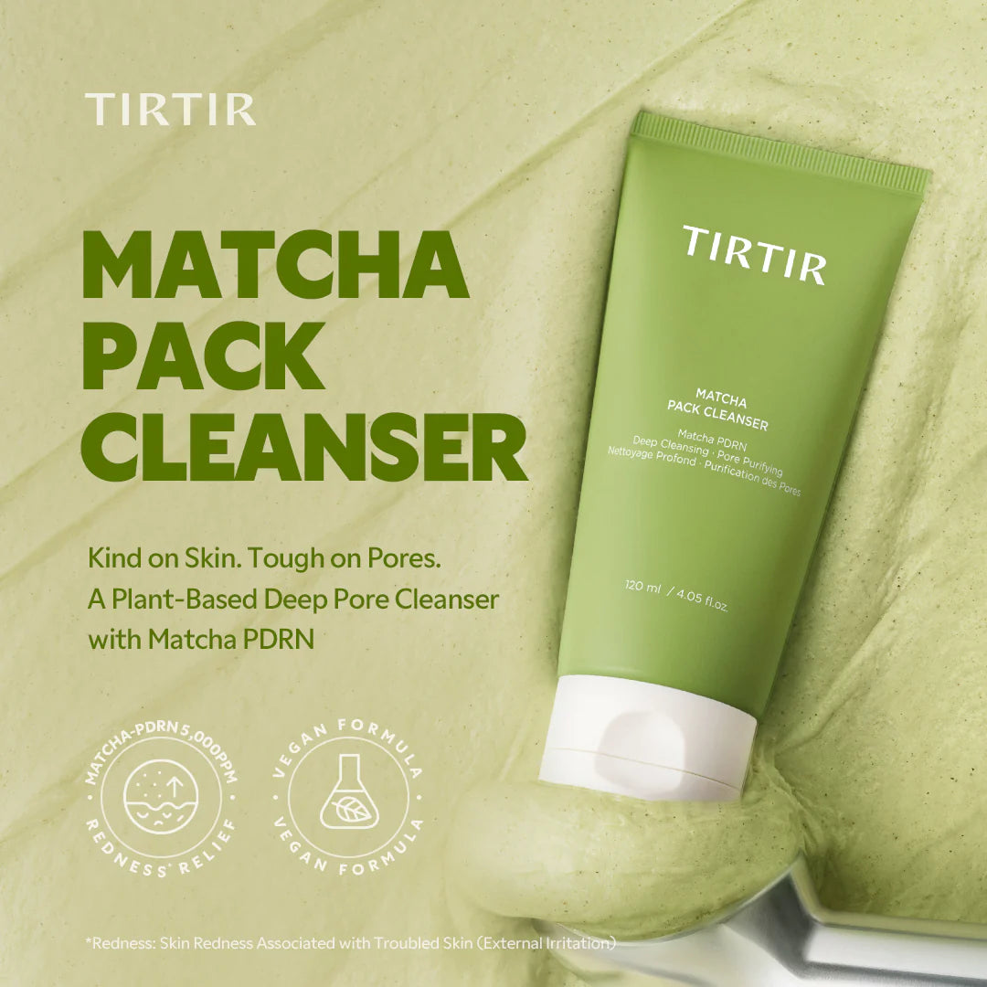 ⁠TIRTIR - Matcha Pack Cleanser [120ml]