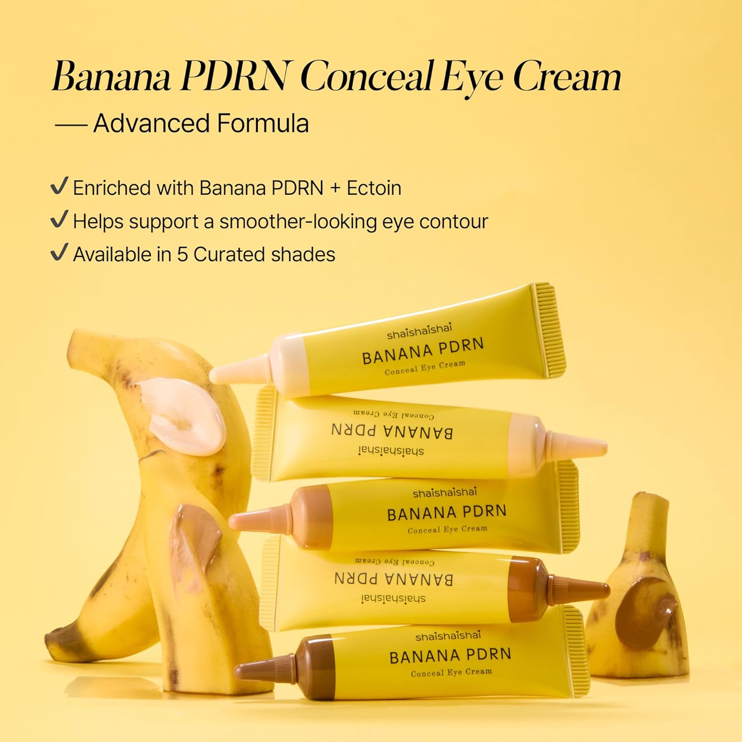 shaishaishai - (Renewal) Banana PDRN Conceal Eye Cream — Latte [15g]