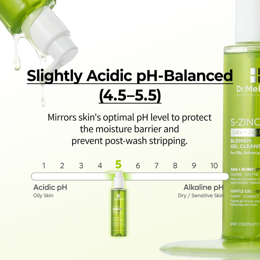 Dr.Melaxin - S-Zinc Blemish Gel Cleanser (150ml)