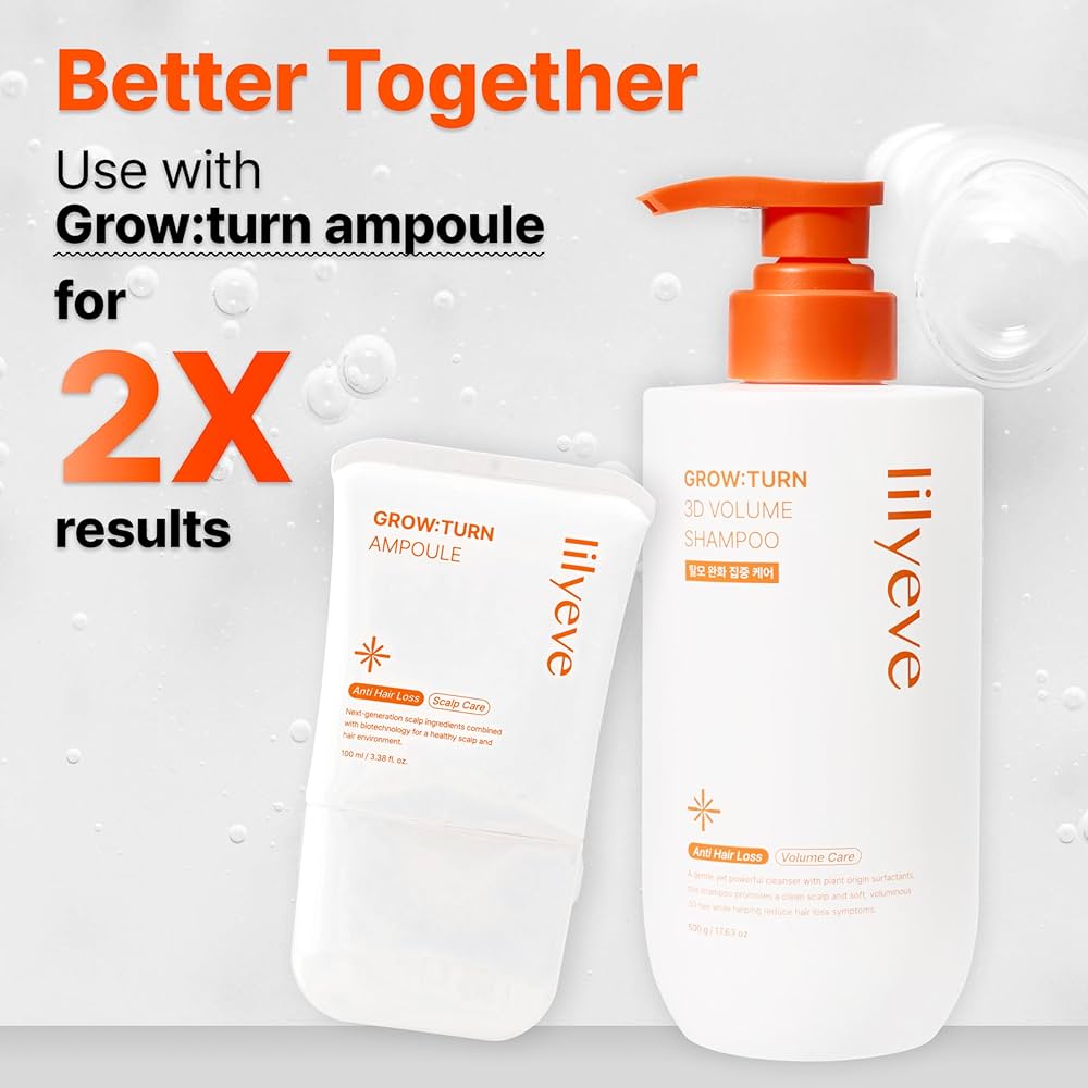 lilyeve - Grow Turn Exosome 3D Volume Shampoo (500ml)