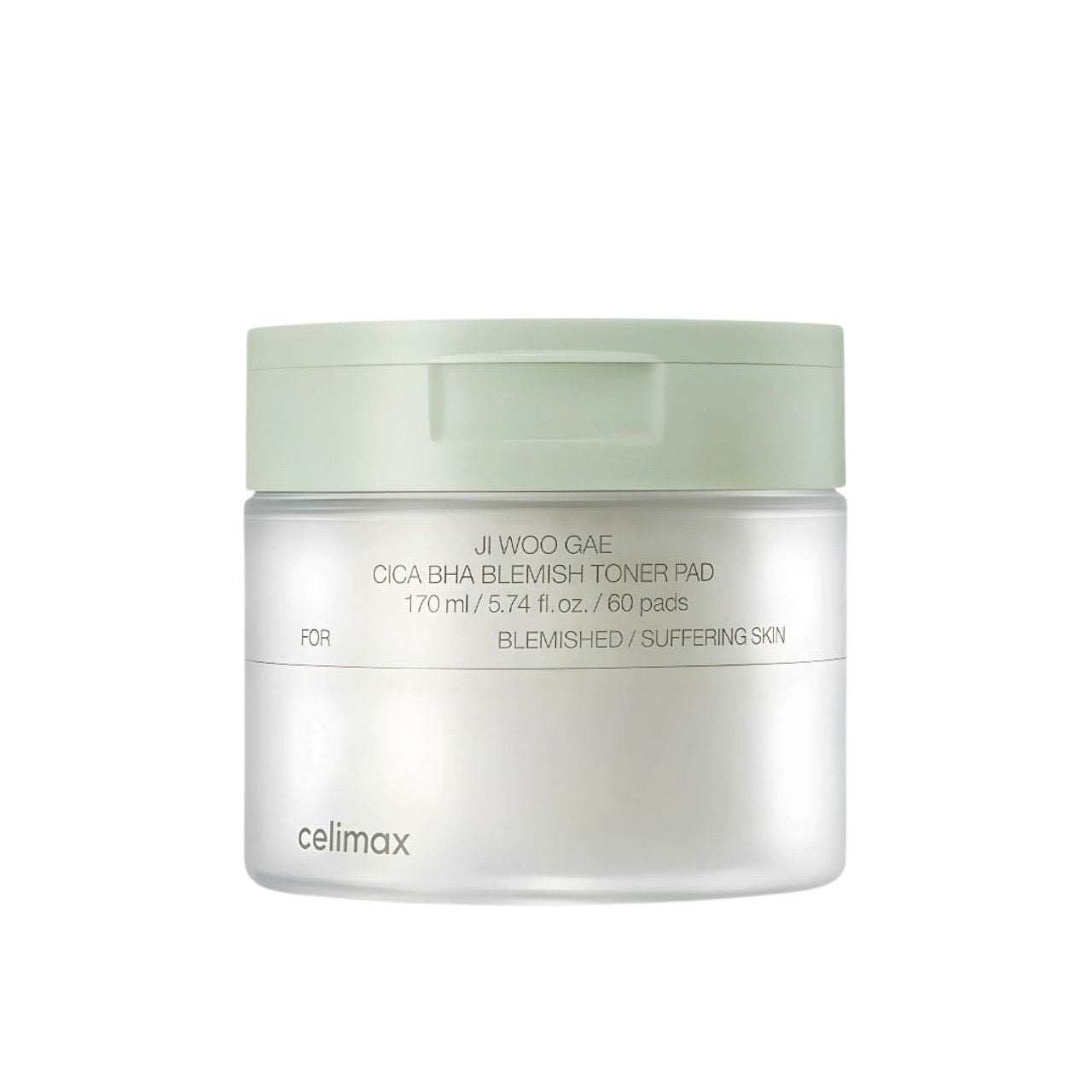 Celimax - Ji Woo Gae Cica BHA Blemish Toner Pad [60pads]