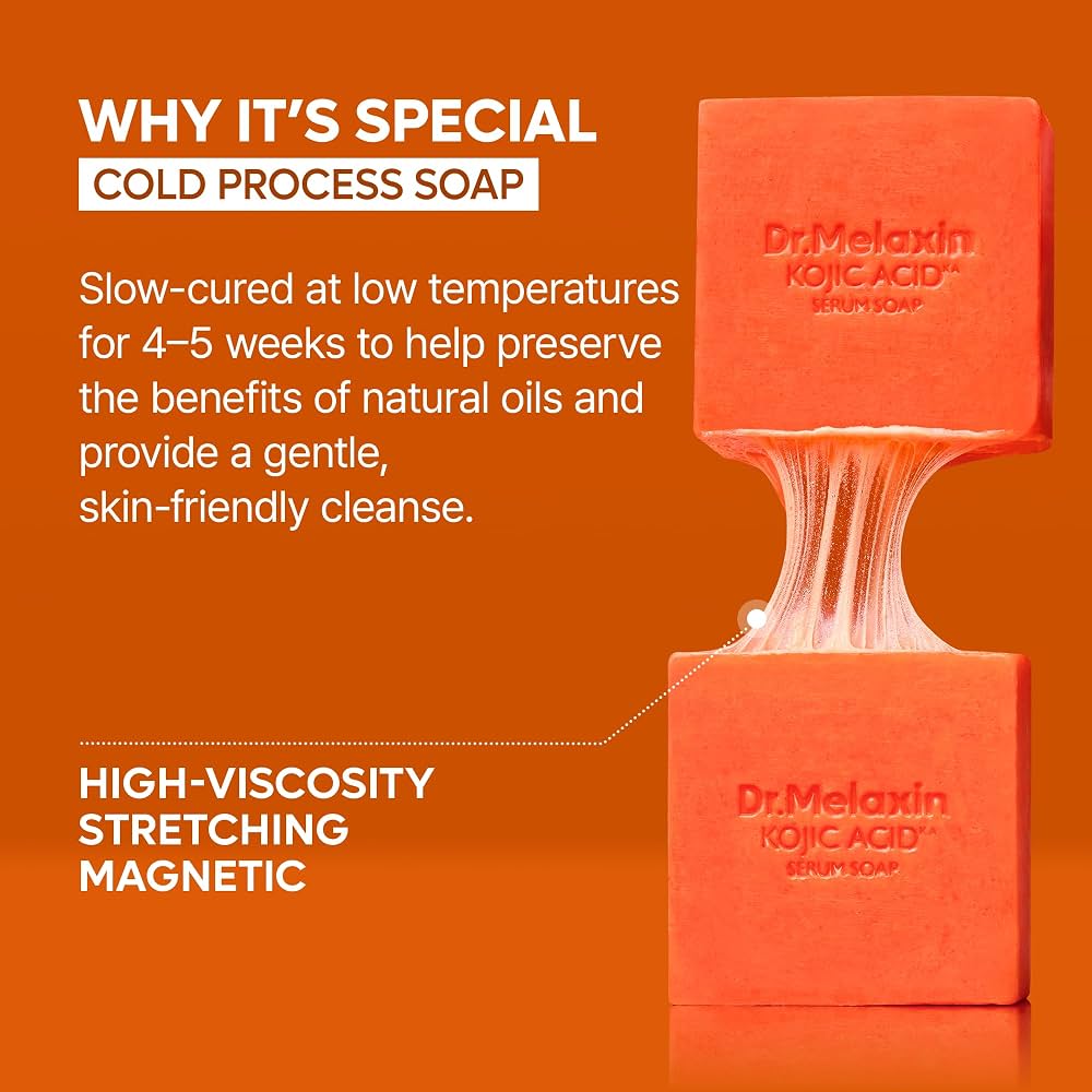 Dr.Melaxin - Kojic Acid Turmeric Serum Soap [110g]