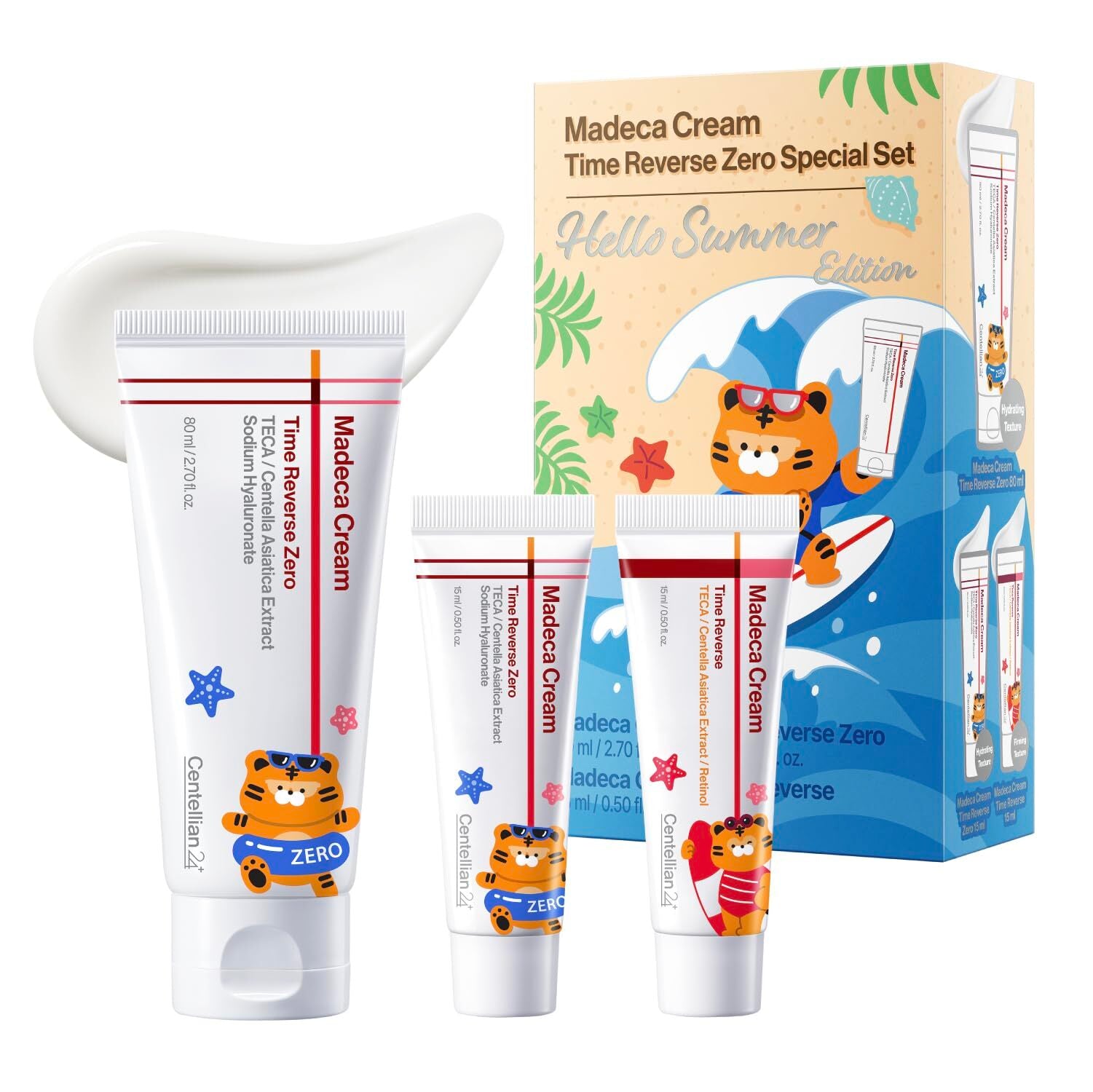 Centellian24 - Hello Summer Edition : Madeca Cream Time Reverse Zero Set