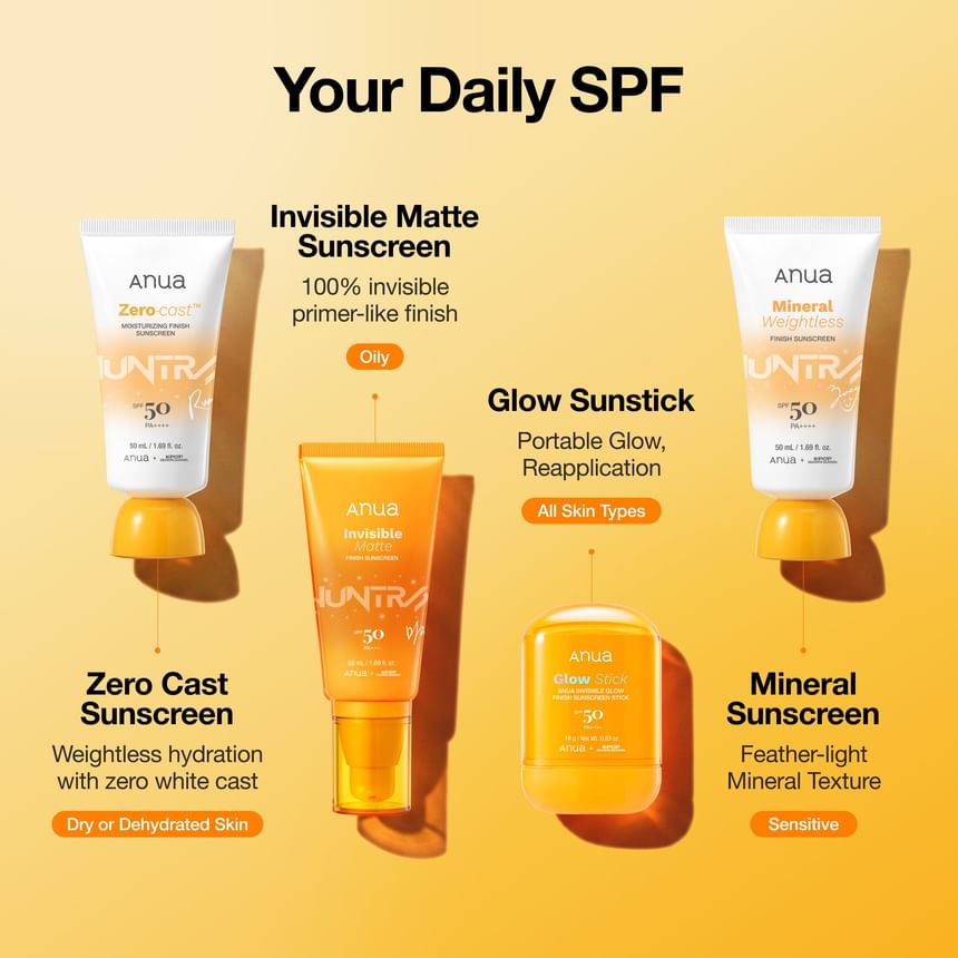 Anua - [KDH] Mineral Weightless Finish Sunscreen (50ml)