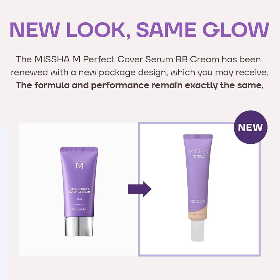 Missha - M Perfect Cover Serum B.B Cream Pro #21 Light Beige (50ml)