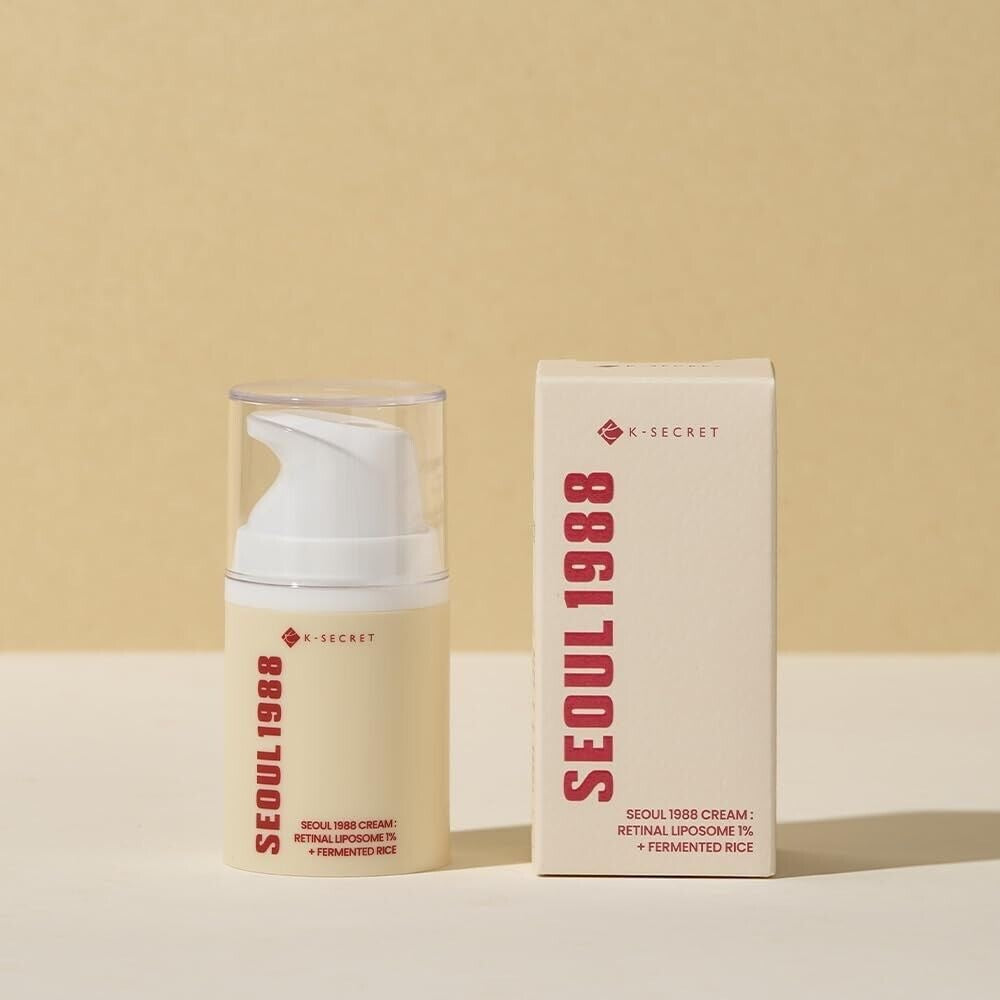 K-SECRET SEOUL 1988 Cream: Retinal Liposome 1% + Fermented Rice (50ml)