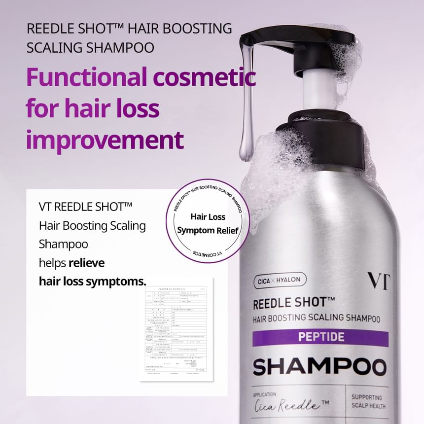 VT - Reedle Shot Hair Boosting Scaling Shampoo [500ml]