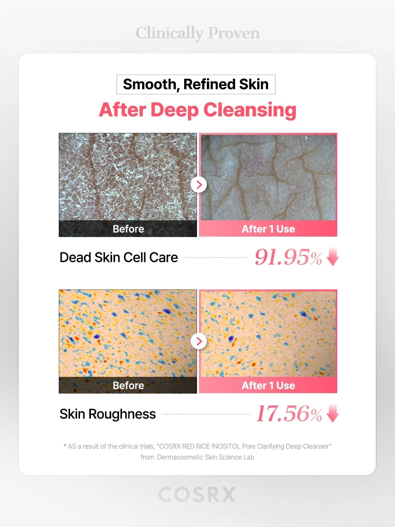 COSRX - Red Rice Inositol Pore Clarifying Deep Cleanser (150ml)
