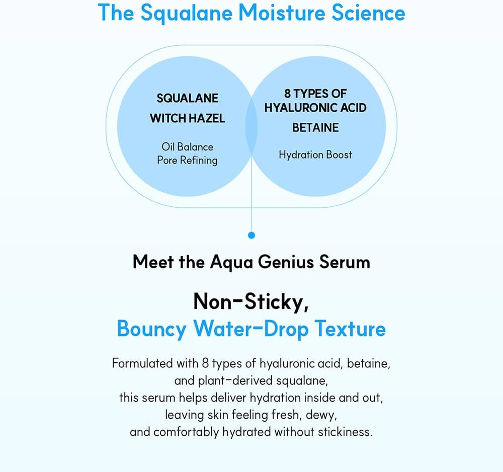 S.NATURE - Aqua Squalane Serum (50ml)
