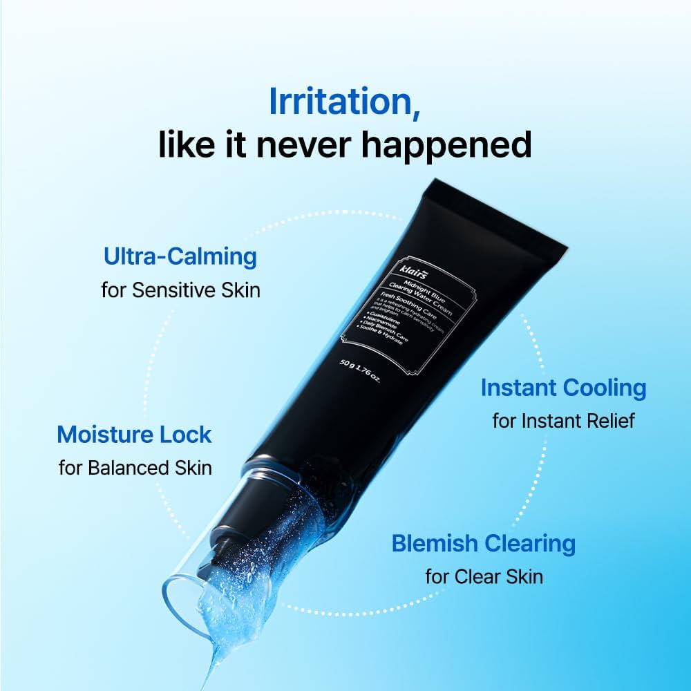 dear, Klairs - Midnight Blue Clearing Water Cream (50g)