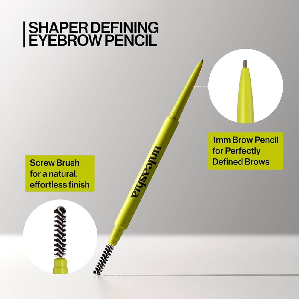 Unleashia - Shaper Defining Eyebrow Pencil - N°1 Oatmeal Brown