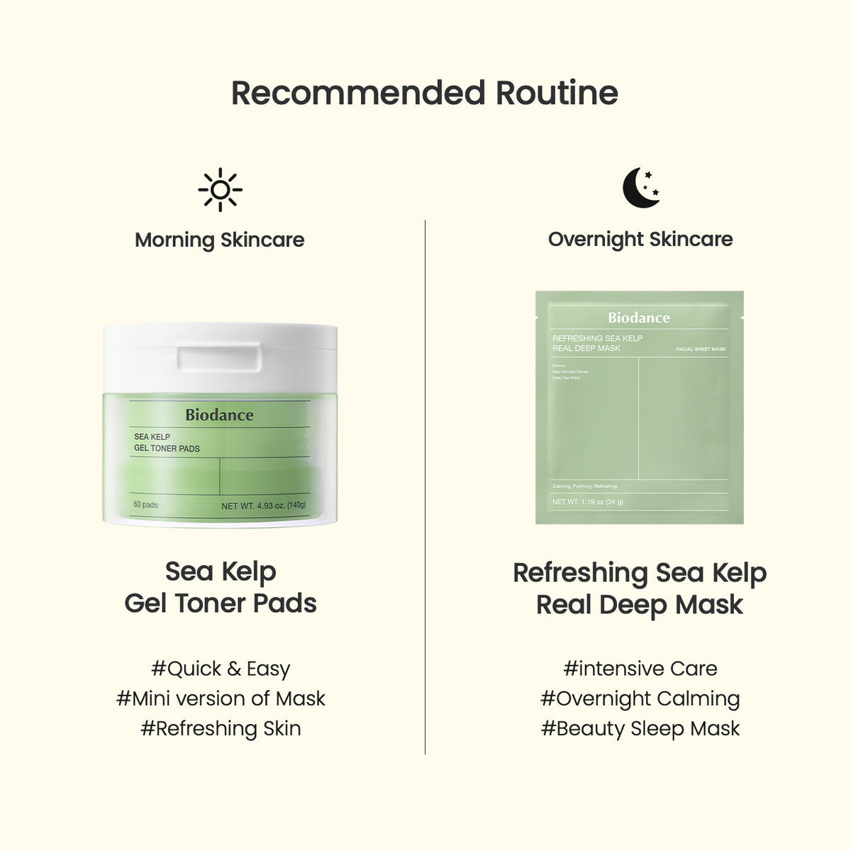 Biodance - Sea Kelp Gel Toner Pad [60ea]