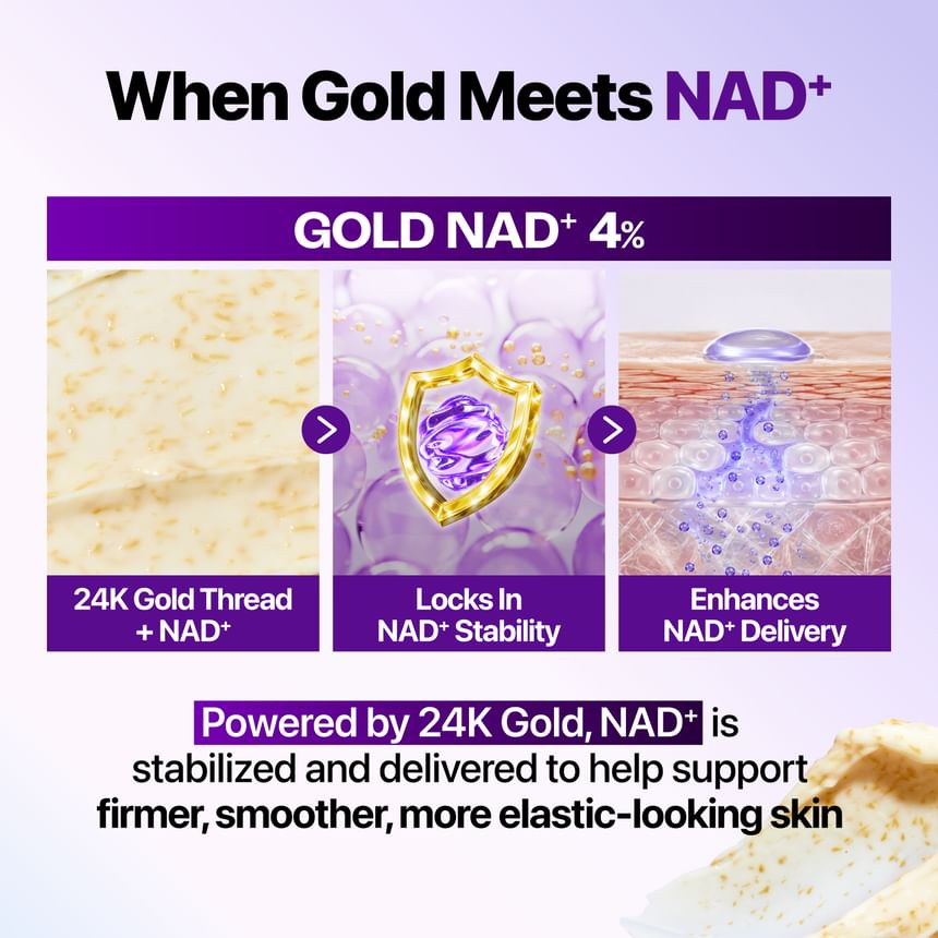 Numbuzin - No.9 NAD+ Gold 3D Firming Cream [50ml]