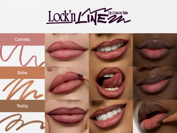 FWEE - Lock’n Line Lip Contour Stain - Camelia [1ml]
