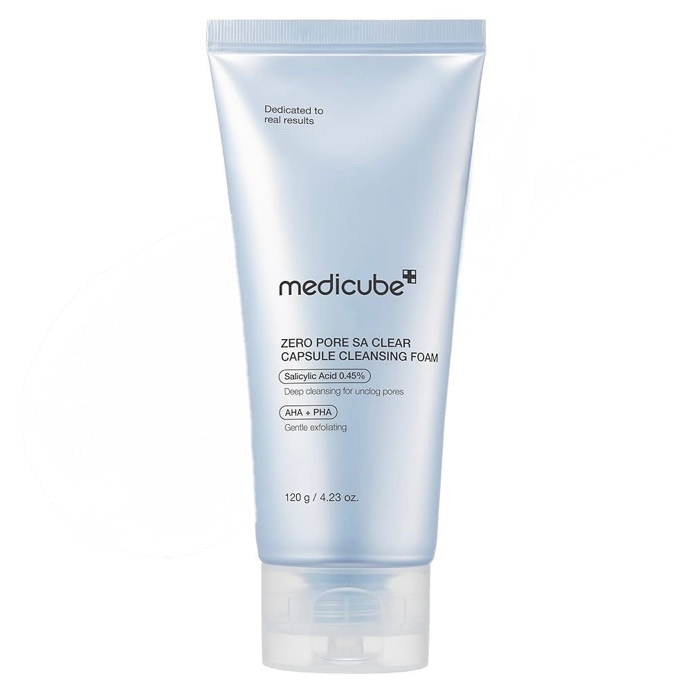 Medicube - Zero Pore SA Clear Capsule Cleansing Foam (120g)