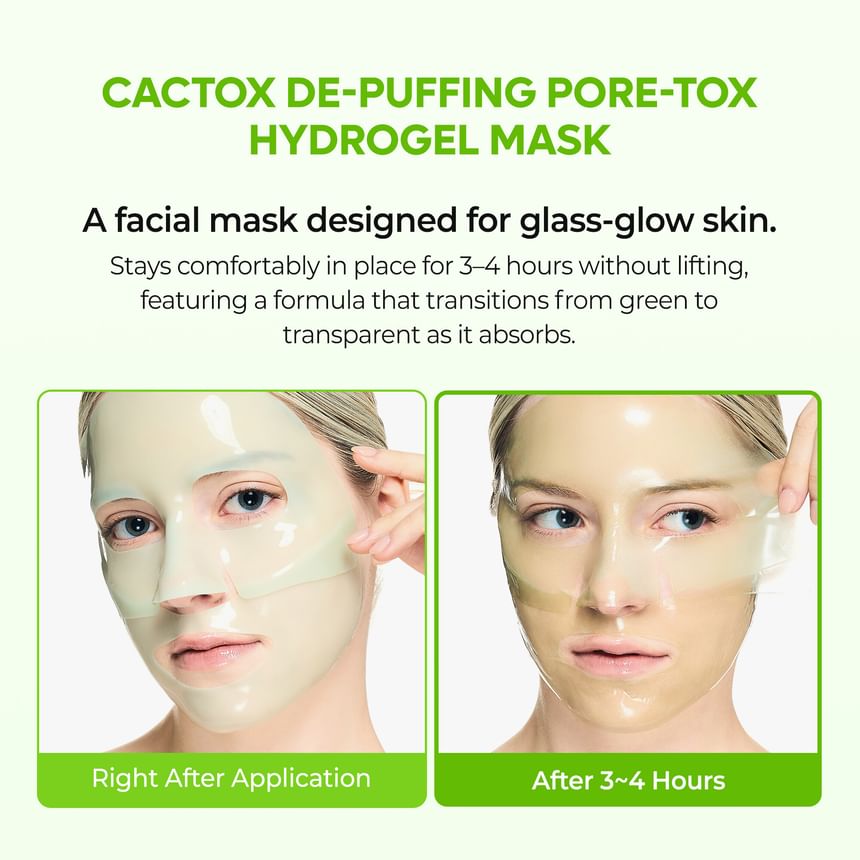 Dr.Melaxin - Cactox Jelly Cream Booster & Pore Relief Hydrogel Mask (1EA)