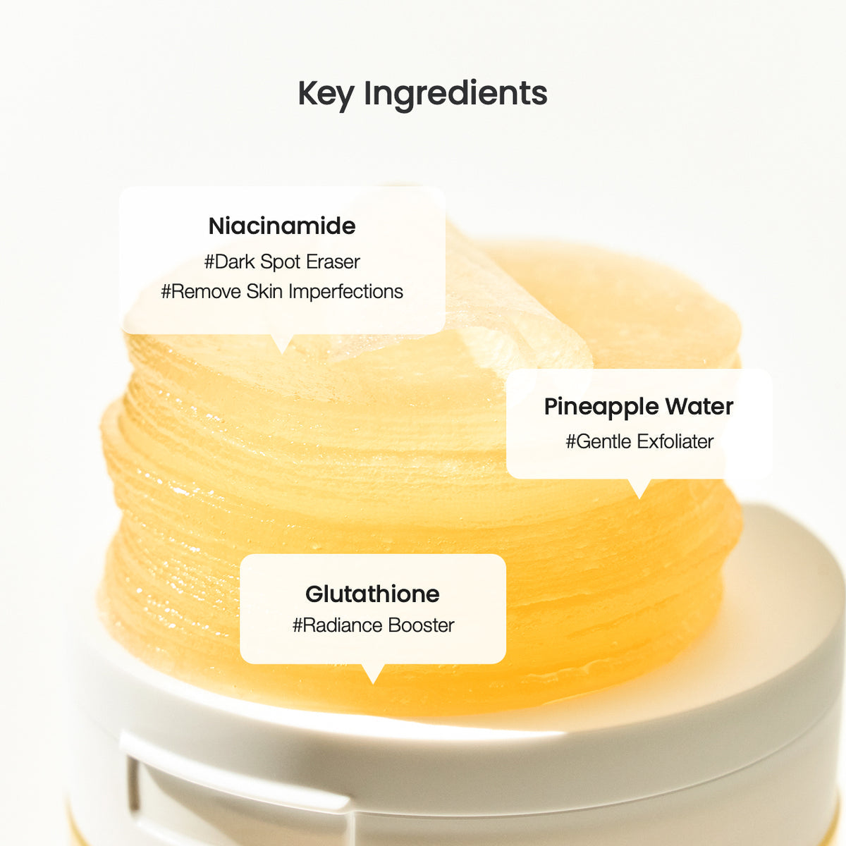Biodance- Vita Niacinamide Gel Toner Pad [60ea]